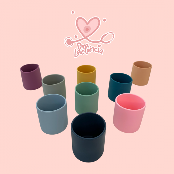 Vaso de boca abierta liso