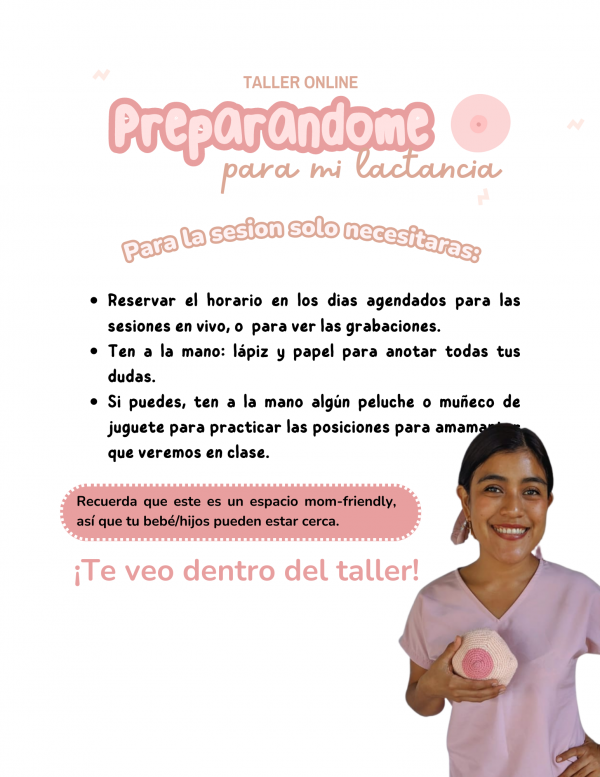 Taller Online En vivo: Preparándome para mi lactancia - Imagen 5