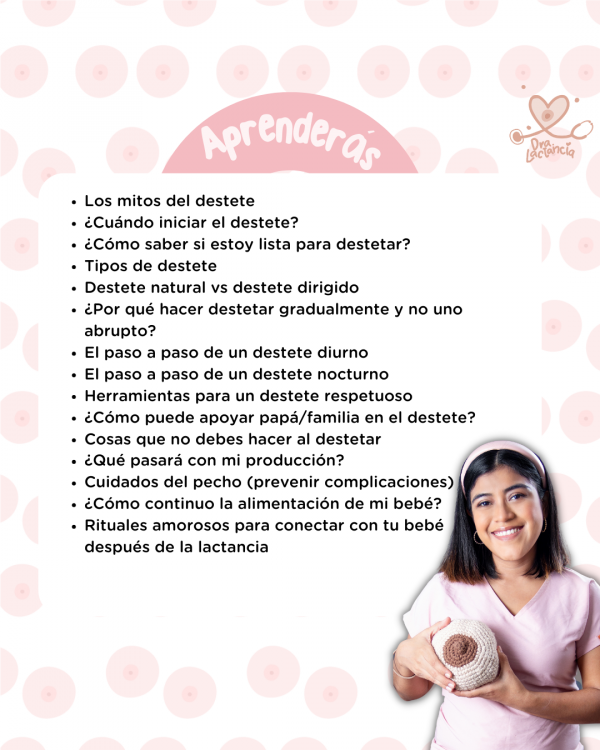Taller Online de Destete Respetuoso - Imagen 3