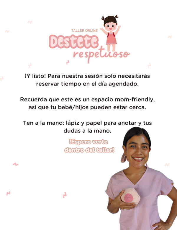 Taller Online de Destete Respetuoso - Imagen 6