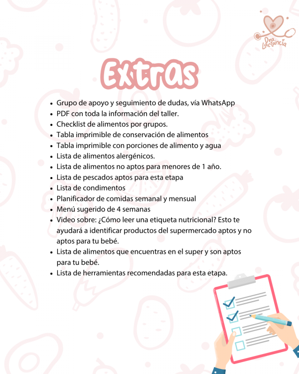 Taller Mis Primeras Comiditas en vivo - Imagen 6